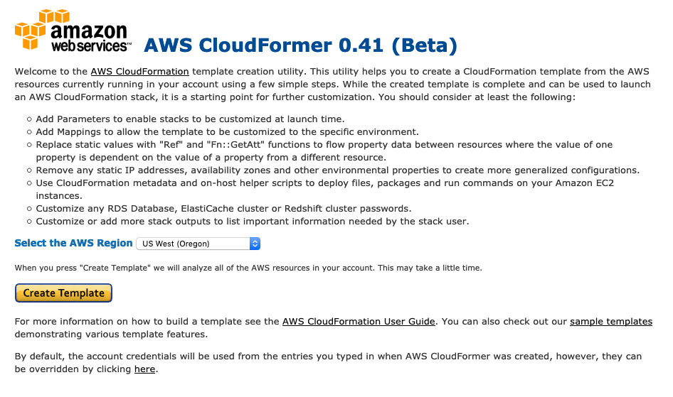 CloudFormer FrontPage.png